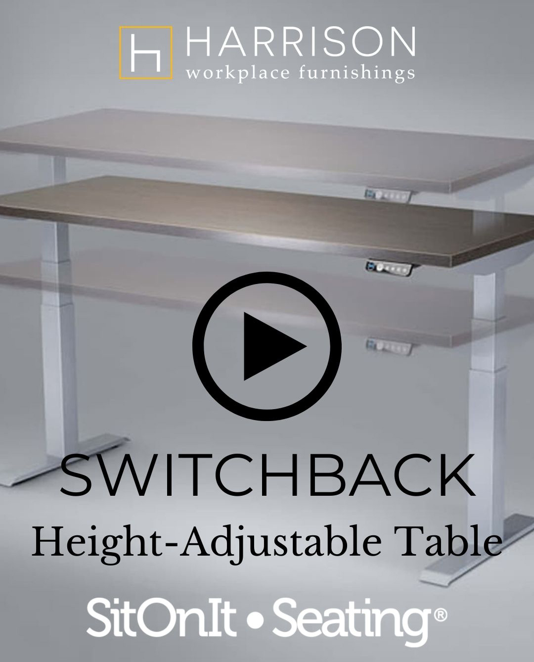 Switchback Height-Adjustable Table in Action