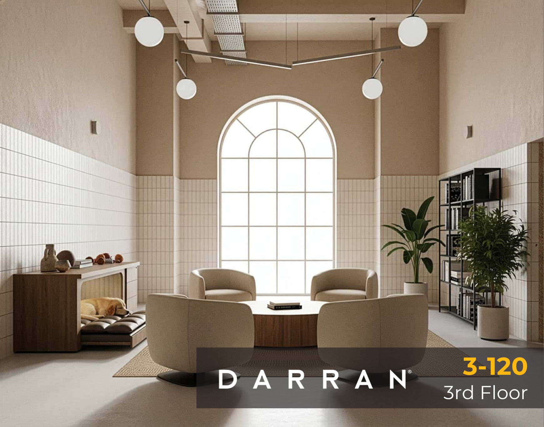 DARRAN DARRAN: Rooms 3-120 on the 3rd Floor